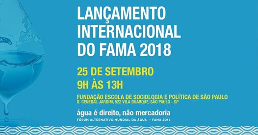 LANÇAMENTO INTERNACIONAL DO FAMA ACONTECE EM 25 DE SETEMBRO